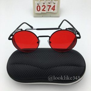 Red Fashion Retro Vintage Sunglasses